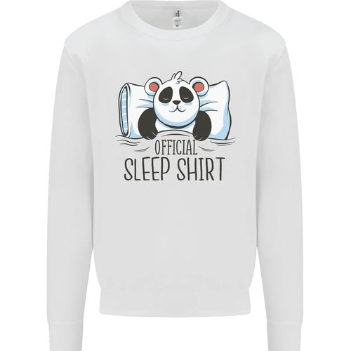 Panda Bear Funny Sleep Sleeping Nightwear Kids Sweatshirt Jumper - Picture 15 of 67