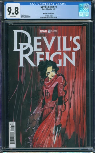 Devil's Reign #1 Momoko Variant Cover - CGC 9.8 - NM/M! - Only 24 in Population!
