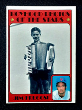 JIM FREGOSI / BOYHOOD PHOTOS OF THE STARS 1972 TOPPS 72 NO 346 EX+       62339