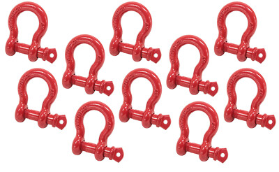 5/8'' Anchor Shackle Forged Carbon Steel w/ Alloy Screw Pin WLL # 3.25 Tons (1...