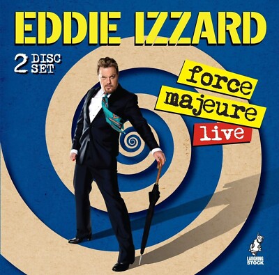 Eddie Izzard - Force Majeure Live (2013)  2CD  NEW/SEALED  SPEEDYPOST