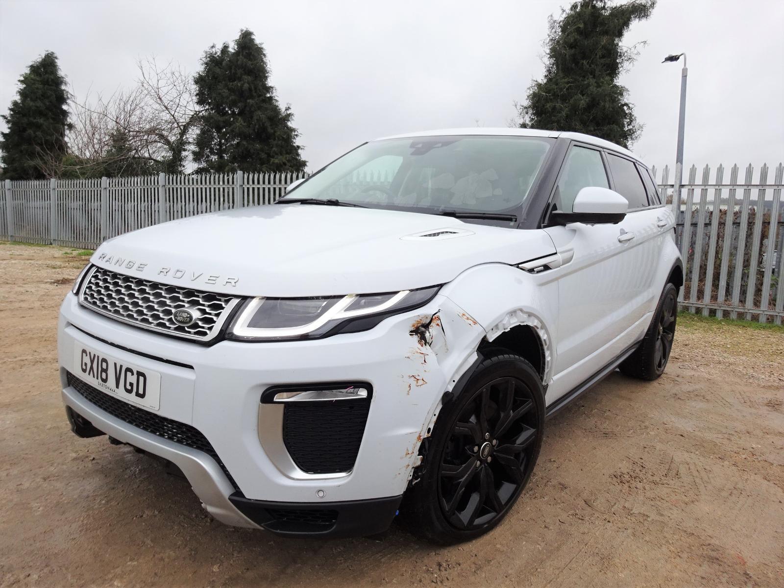 2018 18 REG RANGE ROVER EVOQUE AUTOBIOGRAPHY SD4 DIESEL AUTO DAMAGED