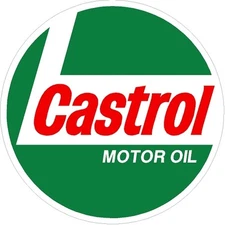 Castrol Motor Oil Vintage Drag Racing sticker decal NHRA Rat Rod Street Rod