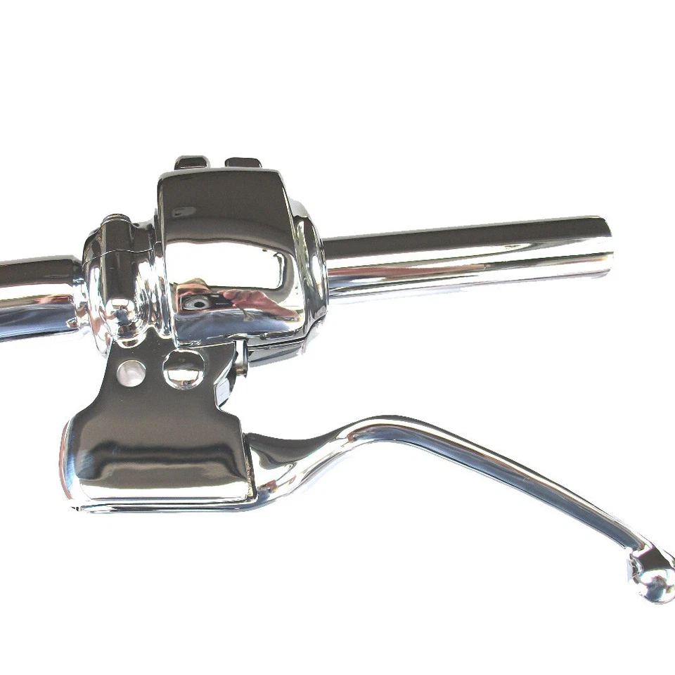 Manillar Ape Hanger 1 1/4" cromado estrecho 14" CKit 2007-2010 Harley Softail Foto 3 de 4
