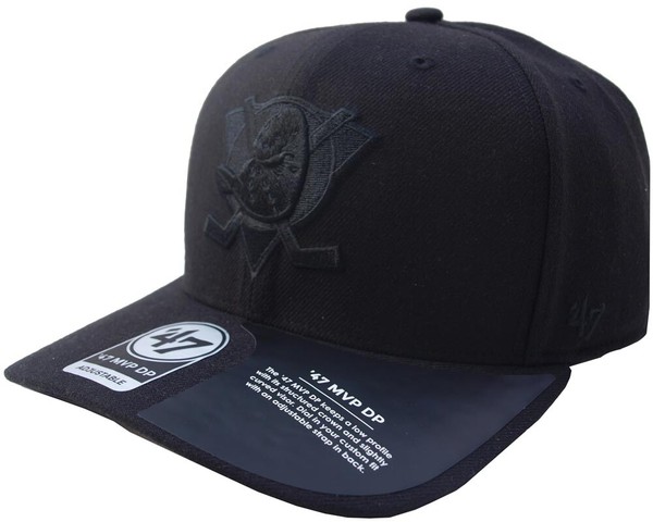 Forty Seven 47 Brand Anaheim Ducks Defrost Black Nhl Mvp Curved Velcroback Cap-image