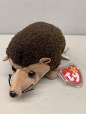 TY Beanie Baby PRICKLES The Hedgehog "1998" Rare Retired Vintage Mint Plush Toy