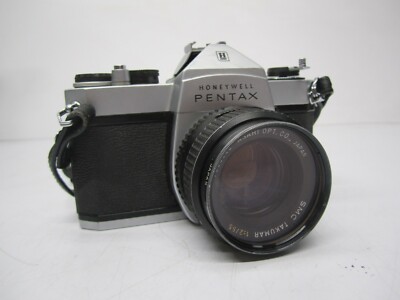 Vtg Honeywell Pentax SP1000 Film 35mm Camera Asahi SMC Takumar 55mm Lens As Is