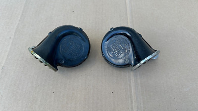BMW Airhead FIAMM Low+High Dual Horn Set for BMW R100S late /6 and /7