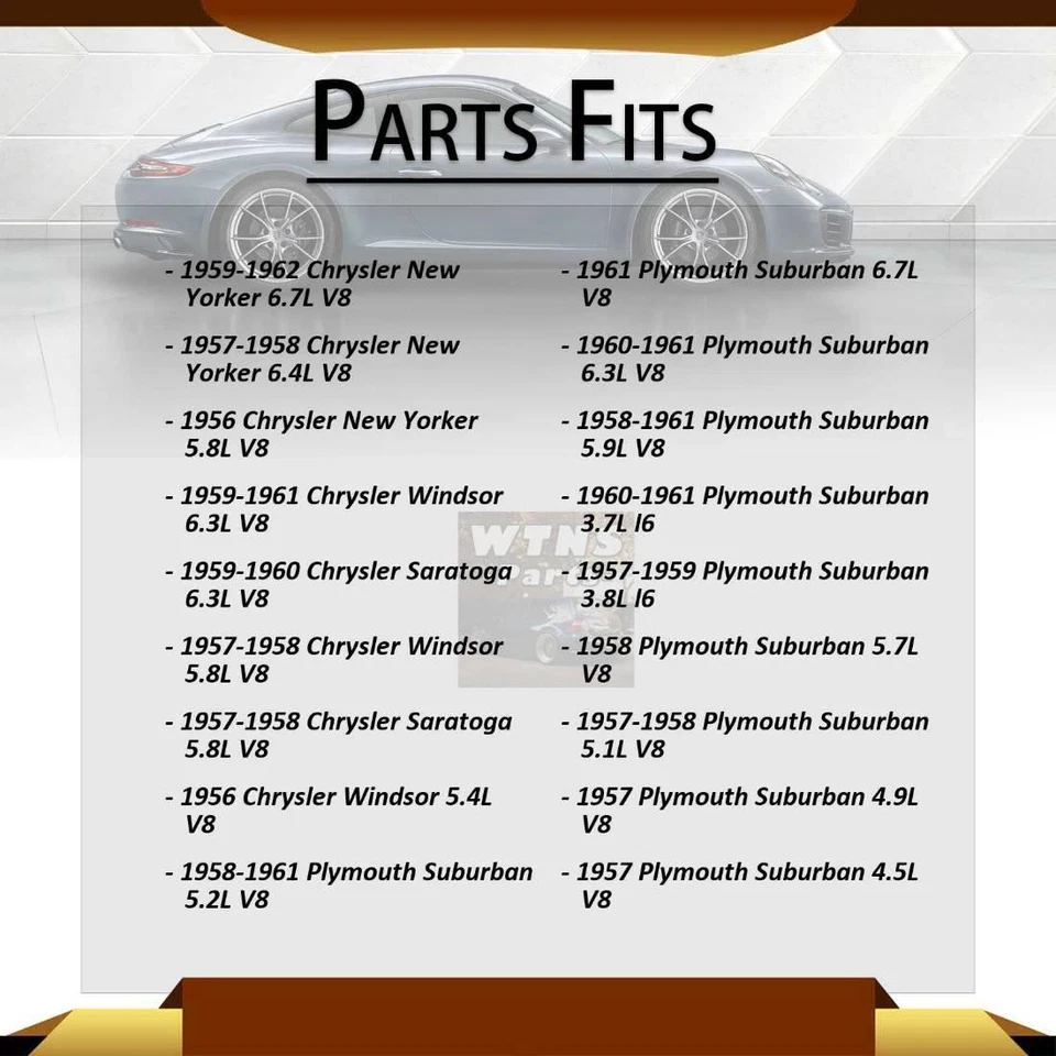 Se adapta a Dodge Polara 1960~1961 piezas centradas cilindro de rueda de freno de tambor trasero Foto 4 de 4