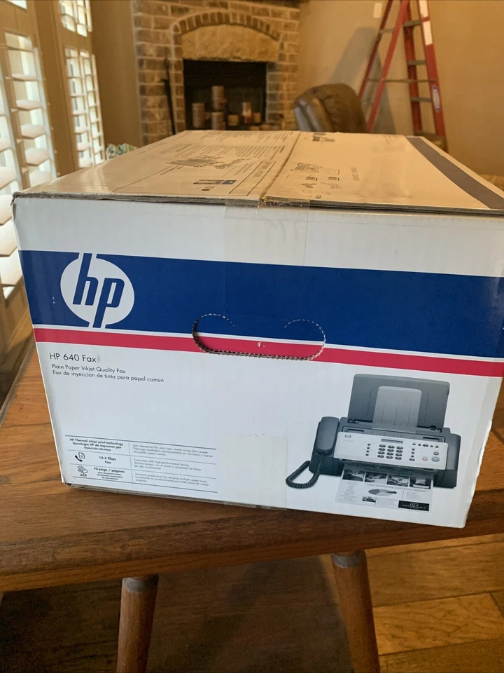 全新未拆封惠普 640 传真普通纸喷墨传真机 CB782A 全新未拆封 — 第 3/3 张图片
