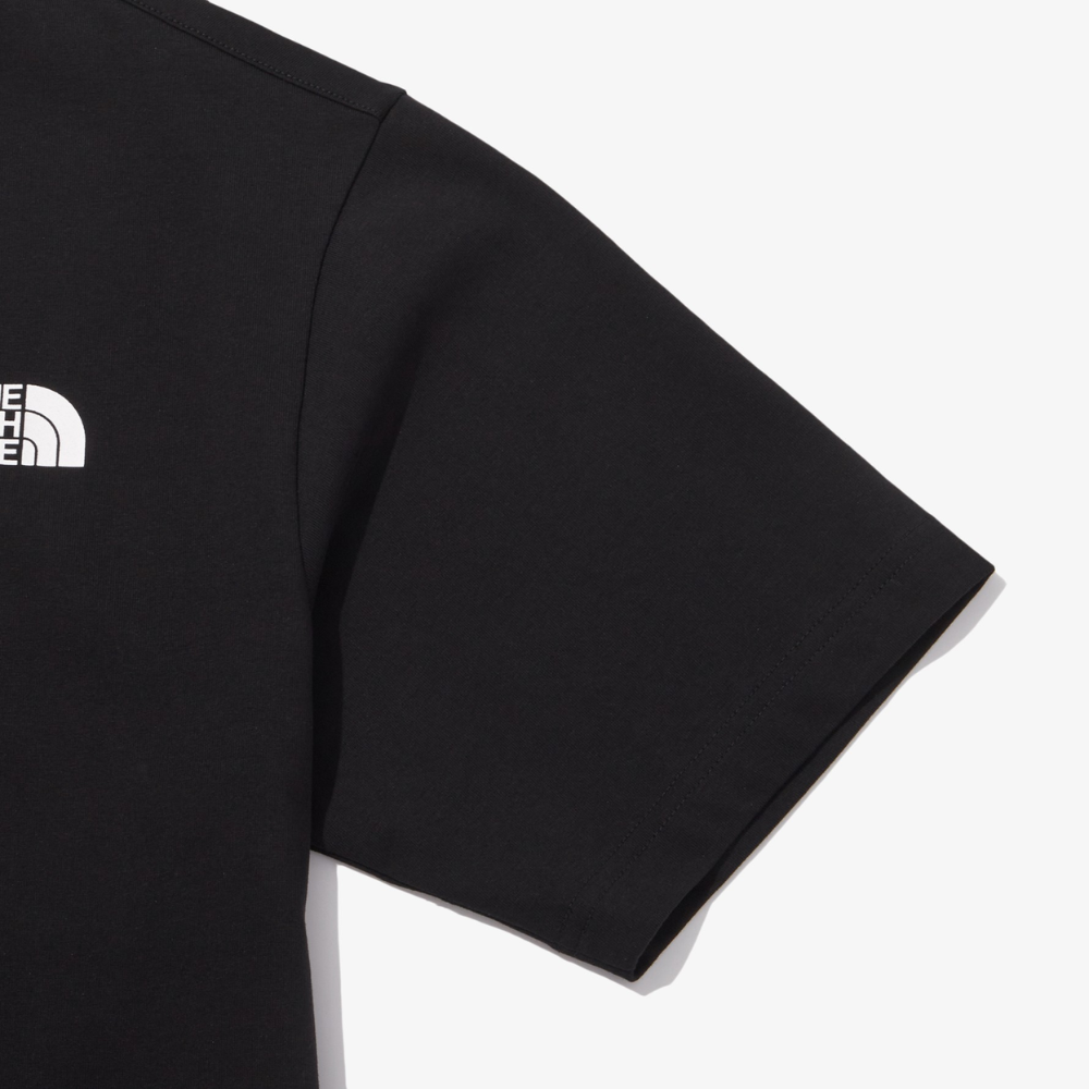 ★THE NORTH FACE★ Korean Short Sleeve T-shirtJET BLACK NT7U The North Face Korea BUSAN EDITION S/S R/TEE NT7UQ42B BLACK