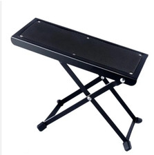 New! Steel Adjustable Foot Rest Folding Guitar Pedal