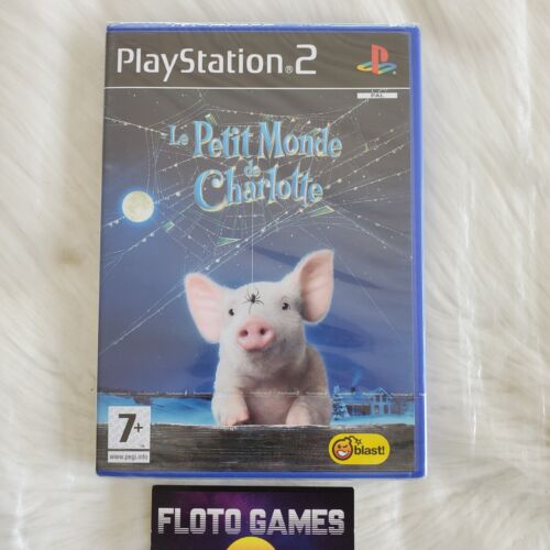 Jeu Le Petit Monde de Charlotte PS2 PAL FR NEW Neuf sous Blister - Floto Games - Photo 1/2