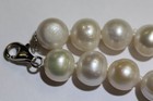 925 sterling silver fresh water pearl necklace 18" vintage estate 56.6g — photo 5