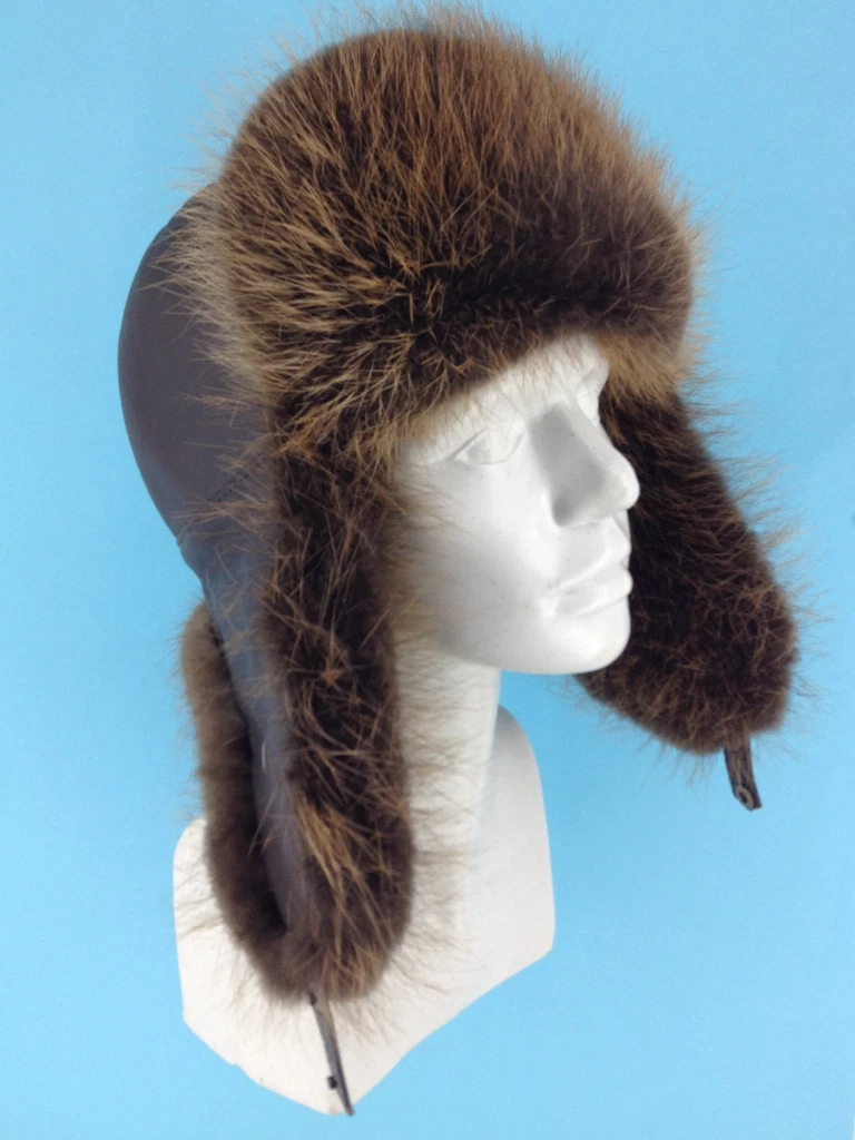 Beaver Fur Trapper Hat