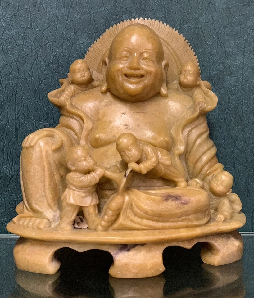 Estatua de Buda Riendo Maitreya Foto 4 de 4