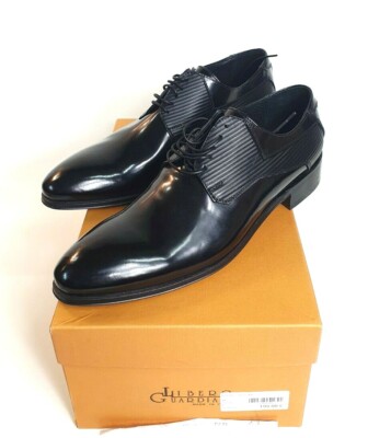 214)Libero Guardiani Luxus Heren Business Schuhe 40 41 42 43 44 Neu Leder NP199 