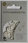 Tulip Locking Stitch Markers - High Quality from Japan - White AC-027e