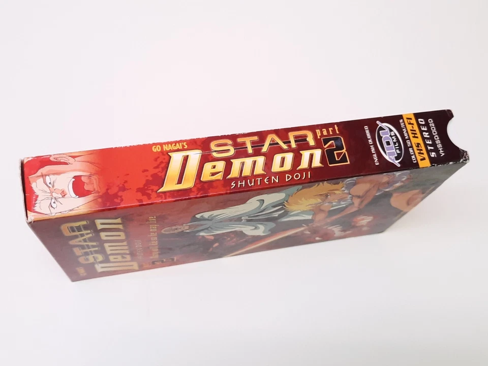 Star Demon Shuten Doji 2 VHS USA NTSC Retro Manga Anime Video English Language - Bild 4 von 4