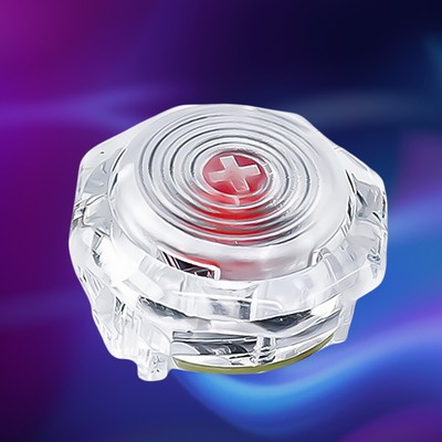Crystal Buckle Buttons Low Profile Button Caps Reusable for HITBOX Arcade Stick