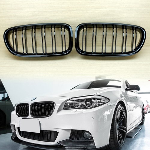 Gloss Black M5 Look Front Grille Grill For 2011-2016 BMW F10/F11 520i ...