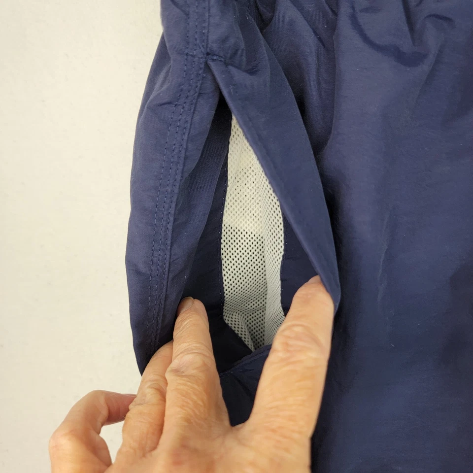 Pantalones Cortos de Natación Breakwater Para Hombres Azul Marino Baúl Cordón Cintura Forrados Talla Grande Foto 3 de 4