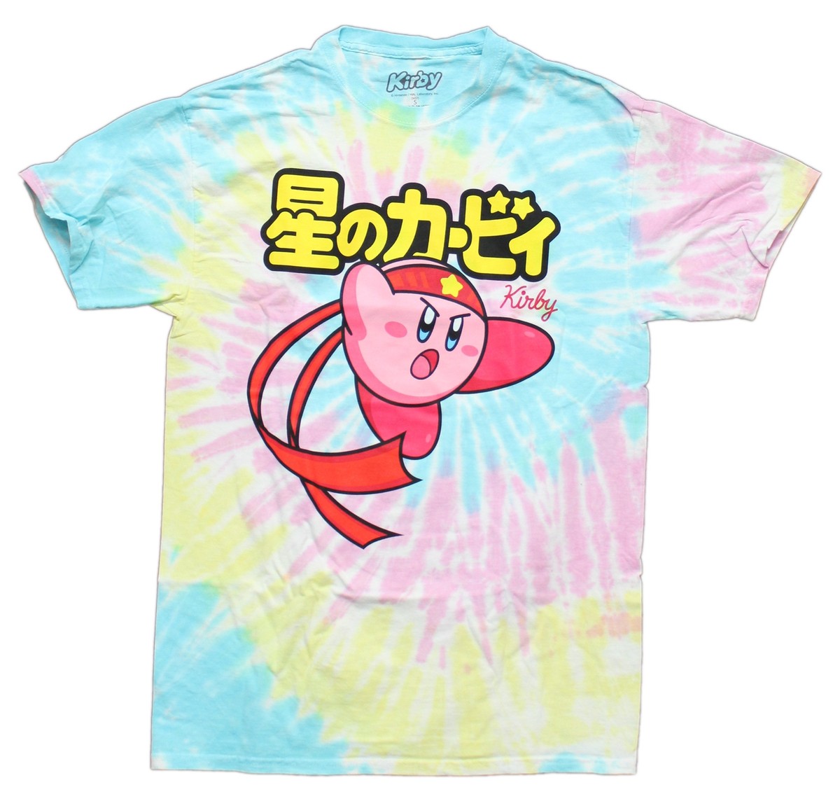 Kirby New Adult T-Shirt - Samurai Style Tie Dye Kanji Attack | eBay