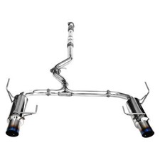 Invidia Hs10sl1gtt N1 Ti Tips Catback Exhaust For 2010-12 Subaru Legacy 2.5gt Invidia Hs10sl1gtt N1 Ti Tips Catback Exhaust For 2010-12 Subaru Legacy 2.5gt