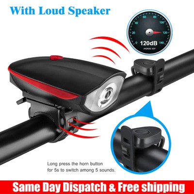 bike light and horn combo