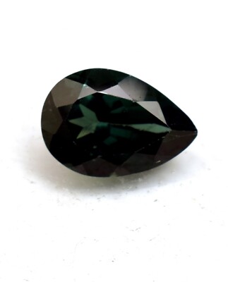 Natural Mozambique Green Tourmaline 5.15 Ct Pear Cut Loose Gemstone TREATED