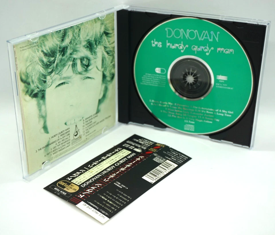 Donovan : The Hurdy Gurdy Man  CD Album (JAPAN 1994 Press) - WITH OBI - HTF - Image 4 of 4