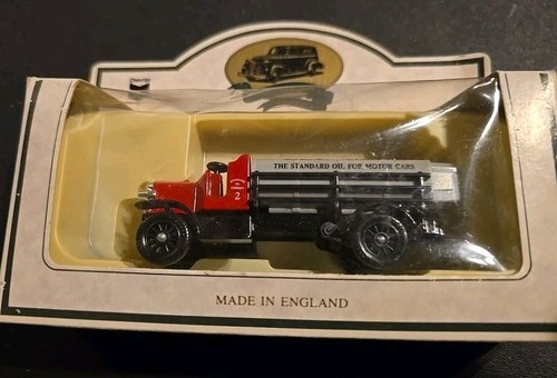 Lledo Days Gone Chevron Zerolene 1911 Kettenantrieb Tankwagen Druckguss Metall 4"