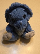Aurora Plush 10" Blue Triceratops Dinosaur