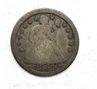 Cull 1854 O Liberty Seated Silver Dime 10c US Coin You Grade It B22