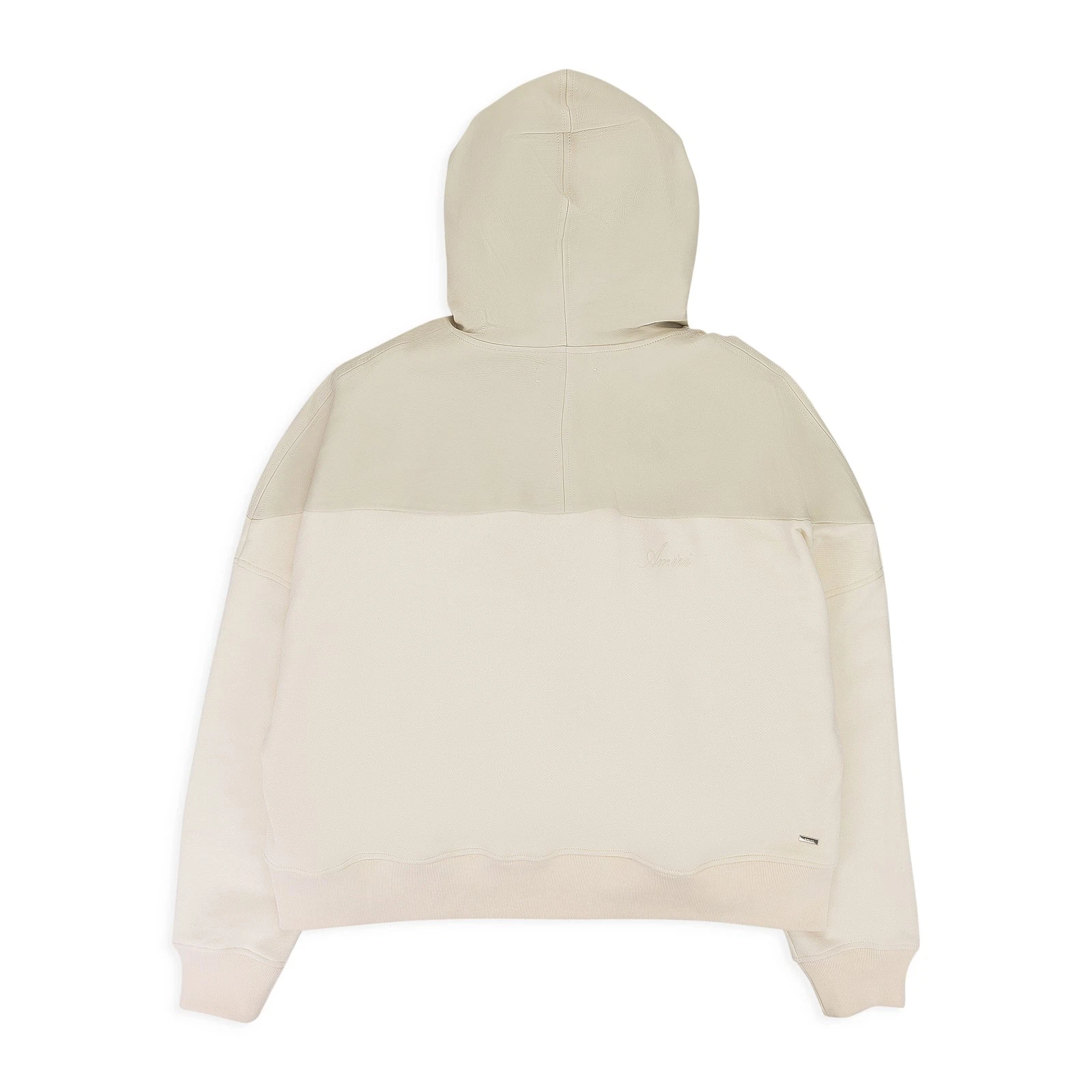 FELPA CON CAPPUCCIO AMIRI ALABASTER HYBRID NUOVA CON ETICHETTE TAGLIA S $1390