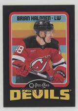 2024 O-Pee-Chee Marquee Rookies Retro Black Border 51/100 Brian Halonen #580 2vh