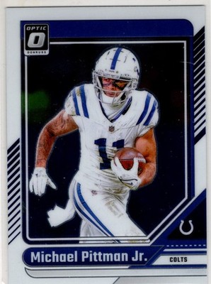 2024 Panini Donruss Optic Football Michael Pittman Jr. No. 85 Indianapolis Colts