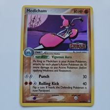 Medicham 34/108 Reverse Holo Stamped Pokémon 2007 EX Power Keepers - LP