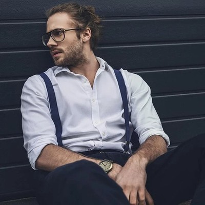Suspenders for Men, Extra Strong Wide with Very Strong Metal