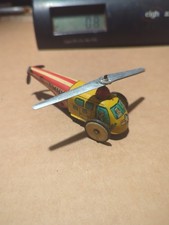 2, HELICOPTER WESTLAND G-AMHK TIN TOY FRICTION TOY