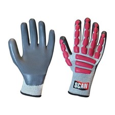 Image of Scan Anti-Impact Latex Cut 5 Gloves - XXL (Size 11)