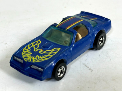 HOT WHEELS BLACKWALL HOT BIRD RARE BLUE ENAMEL HONG KONG A1A VERY CLEAN DIECAST!