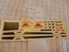 ARKUSZ KALKOMANII Z '73 DUSTER KIT - MPC 1-7326-225