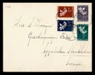 DR WHO 1936 NETHERLANDS FDC? COMBO TO SWEDEN R49383