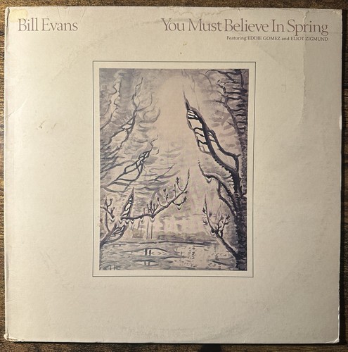 Bill Evans You Must Believe in Spring LP VG+ Warner Bros 1981