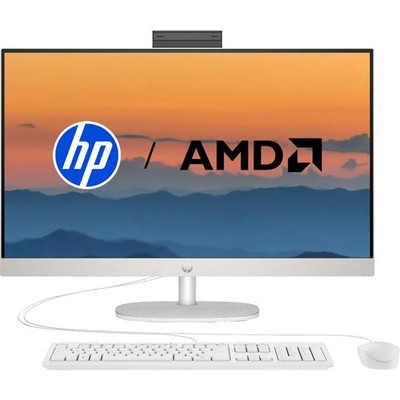 HP 27-cr0375ng All-in-One PC AMD Ryzen 7 7730U 2.0 GHz 27 Zoll 27 Zoll Weiß