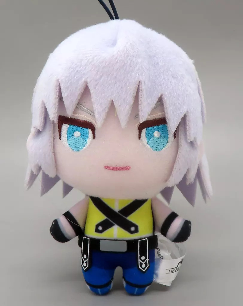 Kingdom Hearts Riku Mascot Stuffed Toy Badge 14cm Keychain Collectible