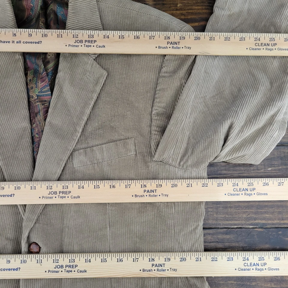 Lauren Ralph Lauren Men's Sport Coat Blazer Two Button Corduroy Cotton Size 42S - Image 3 of 4