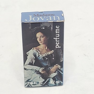 Vintage 70s Madame Jovan Perfume 1/8 FL. OZ. Mini Splash Chicago Rare