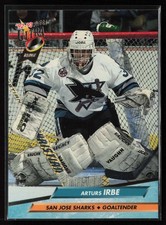 1992-93 Fleer Ultra #401 Arturs Irbe San Jose Sharks NM